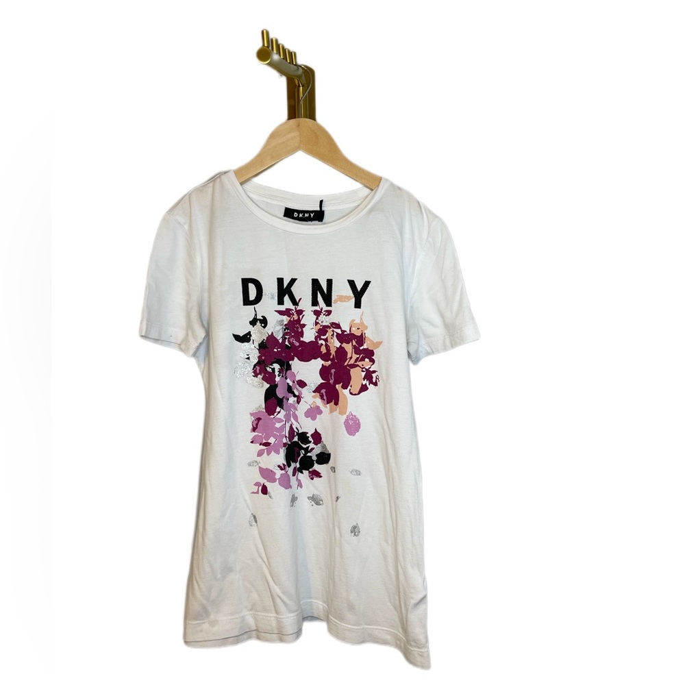 DKNY White T-shirt Size S